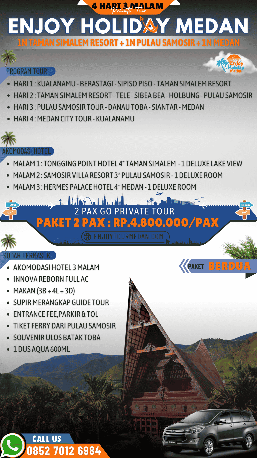 Paket Honeymoon Taman Simalem Resort